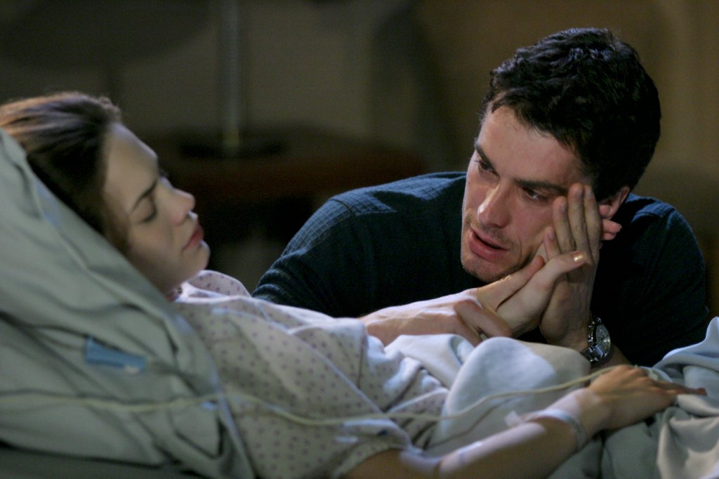 Rebecca Herbst and Rick Hearst as Liz and Ric on General Hospital