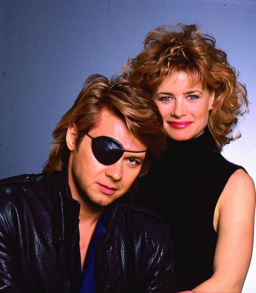 Mary Beth Evans, Stephen Nichols gallery shot from 1985