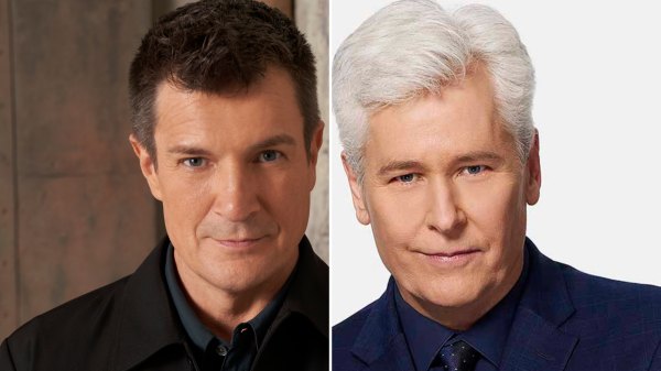 nathan fillion michael knight composite image