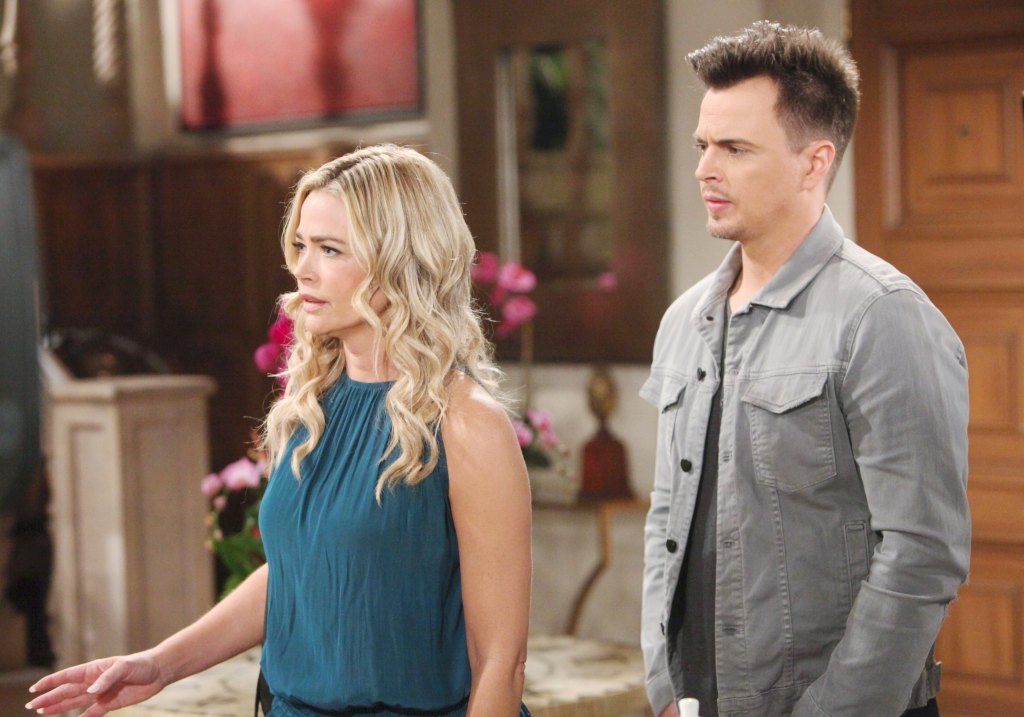 denise richards and drin brooks as wyatt and shauna on bold and beautiful