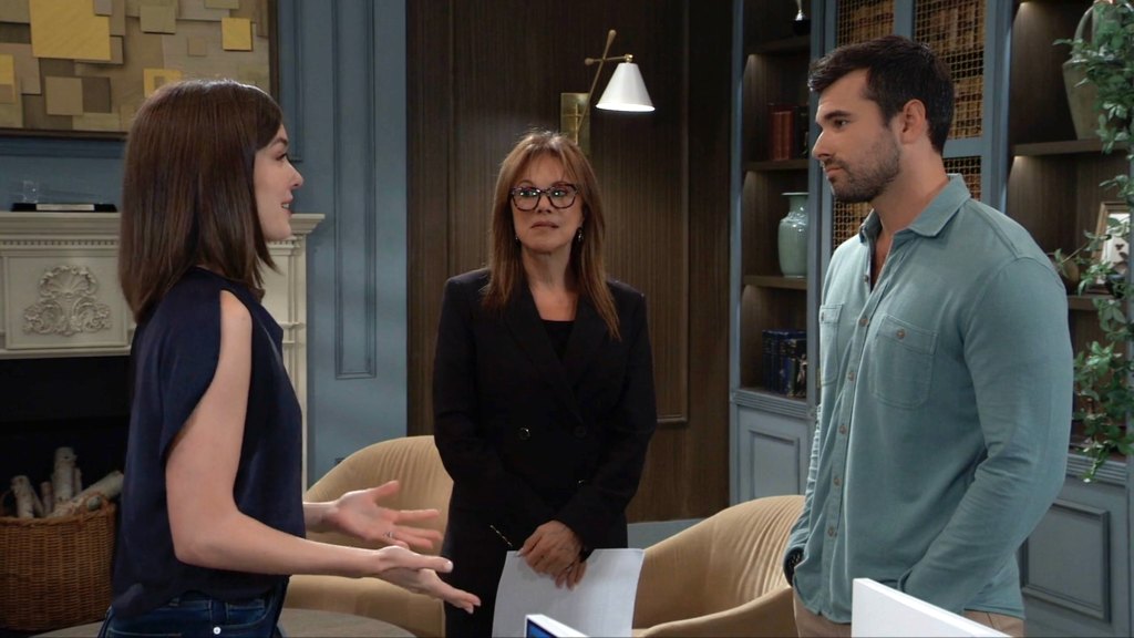 GH Katelyn MacMullen Nancy Lee Grahn Josh Swickard