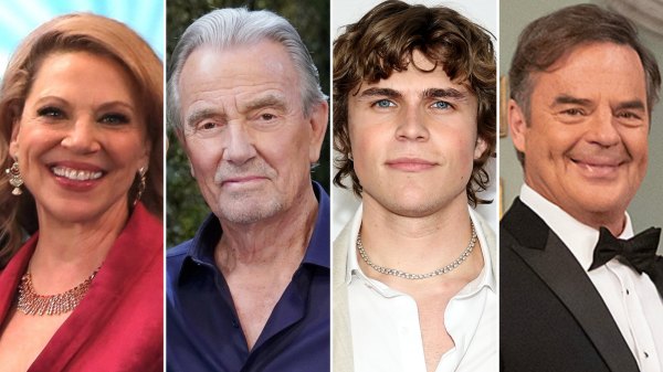 composite of kathleen gati, eric braeden, william lipton and wally kurth