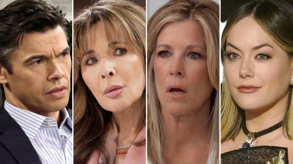 composite of DAYS's Xander, Y&R's Jill, GH's Carly and B&B's Hope
