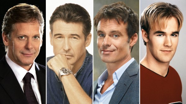 composite of scott bryce, randolph mantooth, patrick muldoon and james van der beek