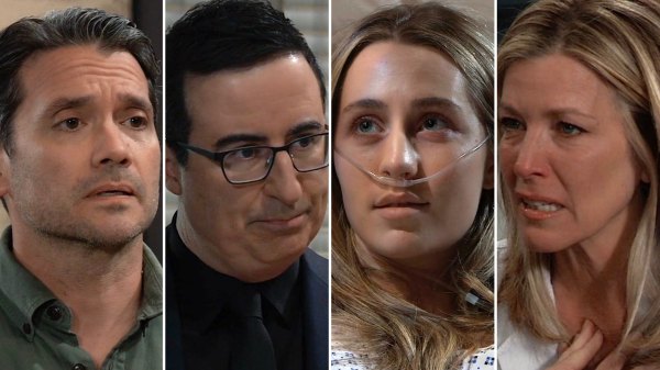 composite of dante, z, josslyn and carly on general hospital