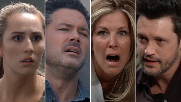 composite of GH's Josslyn, Cassius, Carly and Ethan