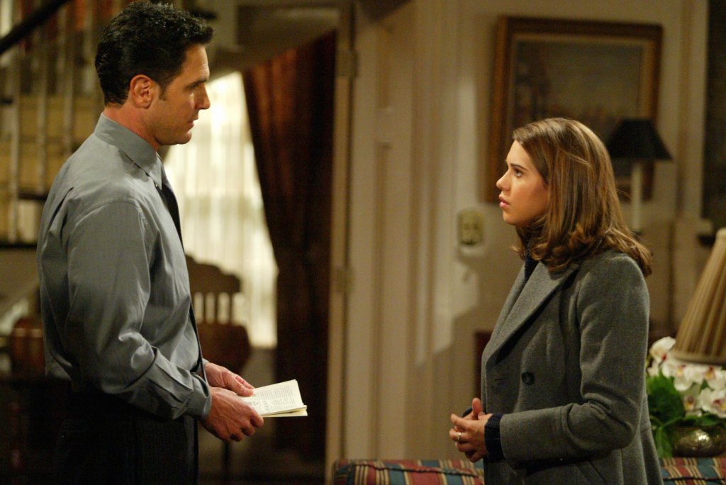 don diamont and lyndsy fonseca as brad and colleen on Y&R