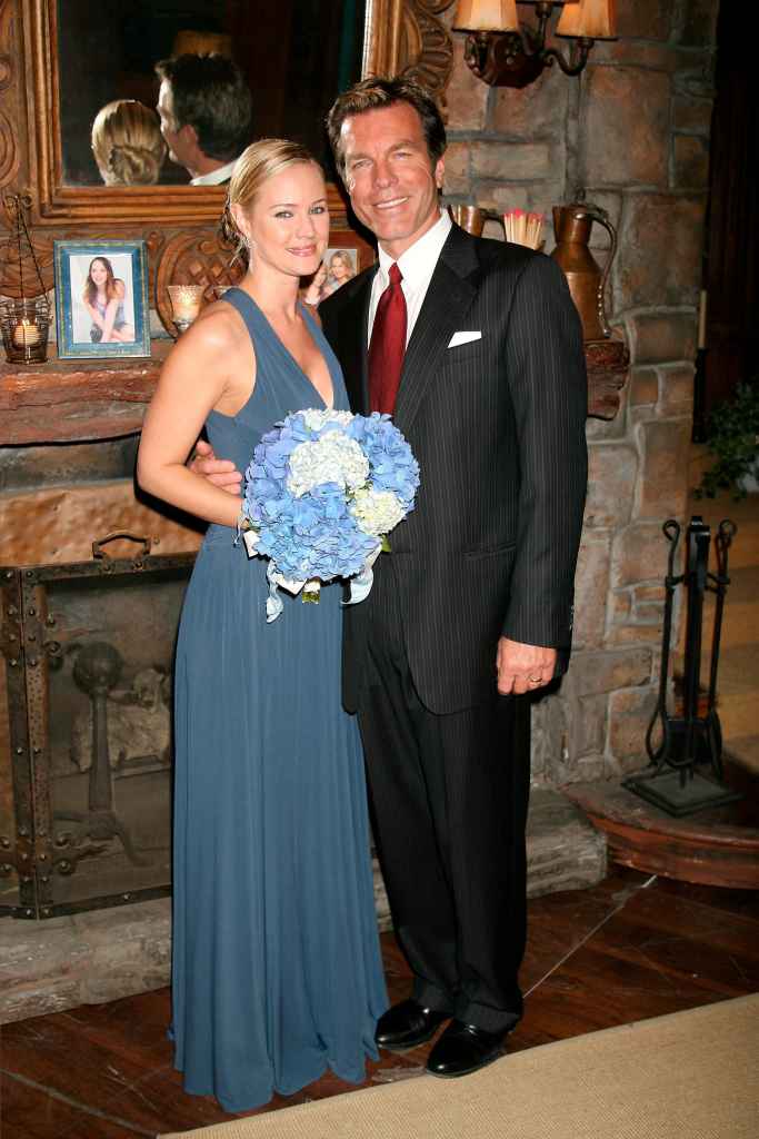 Sharon Case and Peter Bergman as Y&R's Sharon and Jack