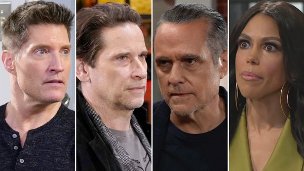 compsite of B&B's Deacon, Y&R's Matt, GH's Sonny, BTG's Dani