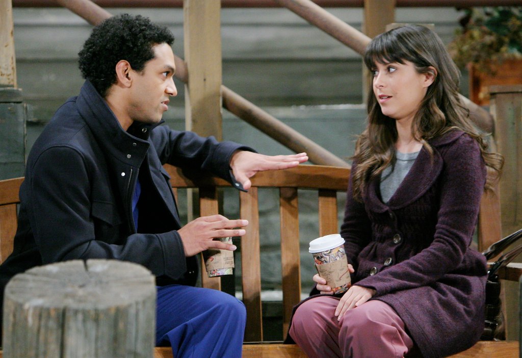 Terrell and Robin on General Hospital, 2011