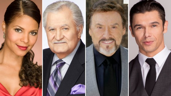 composite of renee jones, john aniston, joseph mascolo, paul telfer