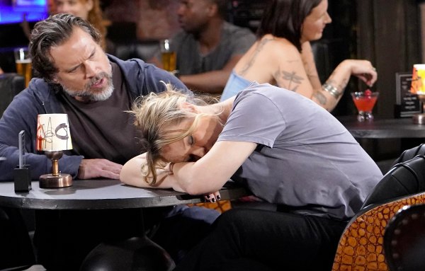 joshua morrow and sharon case as nick and sharon on the young and the restless