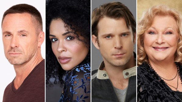 composite of william devry, blythe howard, wil traval, beth maitland