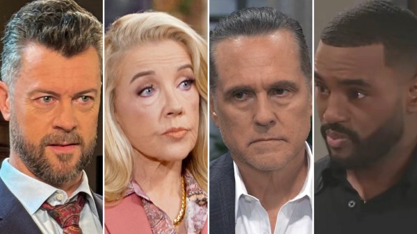 composite of DAYS's EJ, Y&R's Nikki, GH's Sonny, BTG's Andre