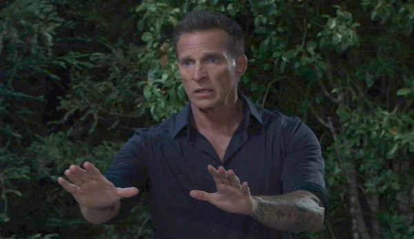 steve burton as jason in the woods on general hospital
