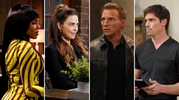 Marquita Goings Amelia Heinle Steve Burton Tanner Novlan