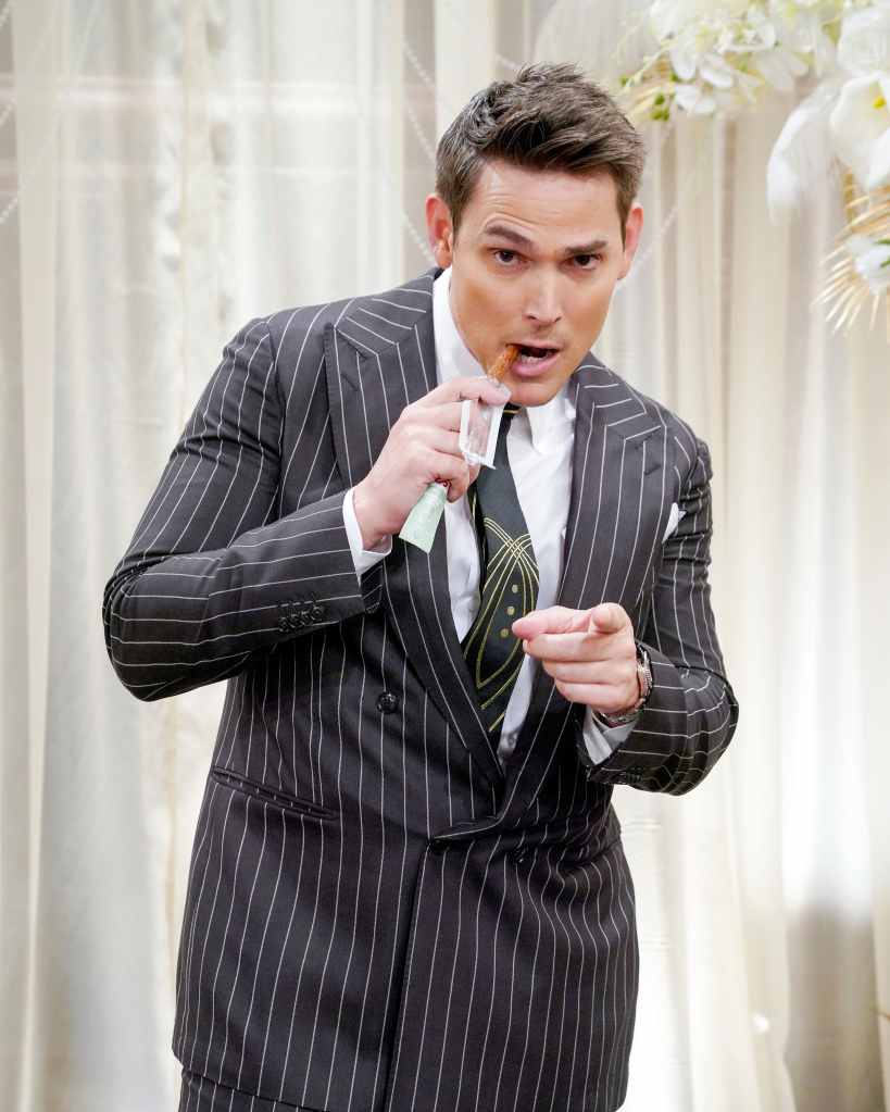 Mark Grossman as Adam at Y&R wedding