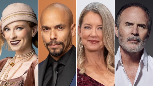 composite of ashley campbell, bryton james, cynthia watros, michael rose