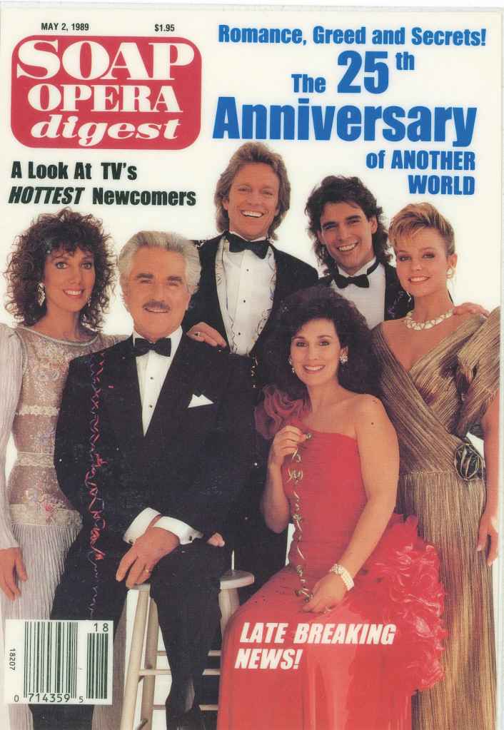 Another World 25th anniversary Soap Opera Digest cover