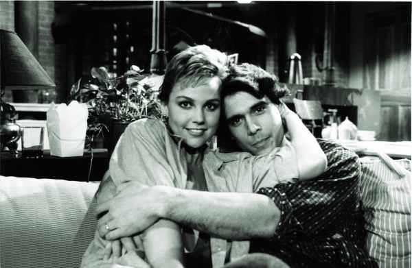 Sandra Ferguson, Robert Kelker-Kelly on the Another World set