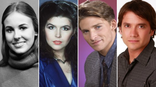 composite of Genie Francis, Finola Hughes, Steve Burton and Dominic Zamprogna
