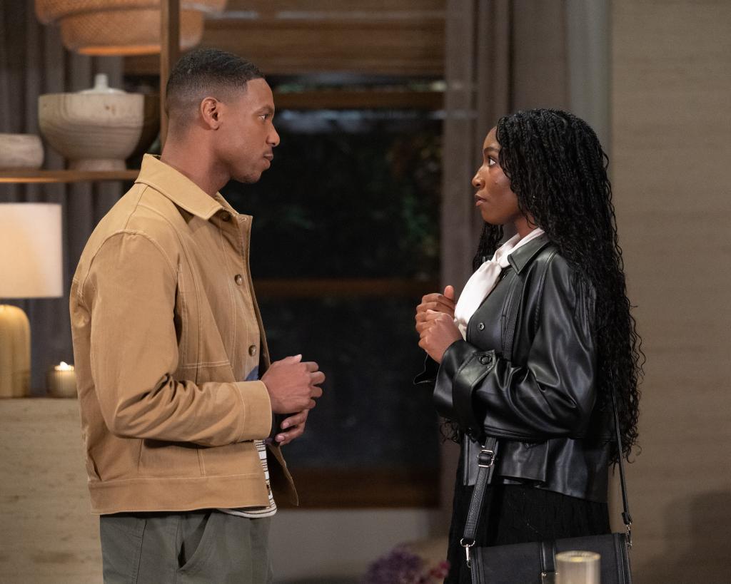 jequan jackson and tabyana ali as quinn and trina on general hospital